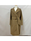 Rovo Wool Single Coat Camel - WEEKEND MAX MARA - BALAAN 4