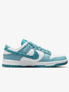 Dunk Low Essential Low Top Sneakers Paisley Blue - NIKE - BALAAN 4