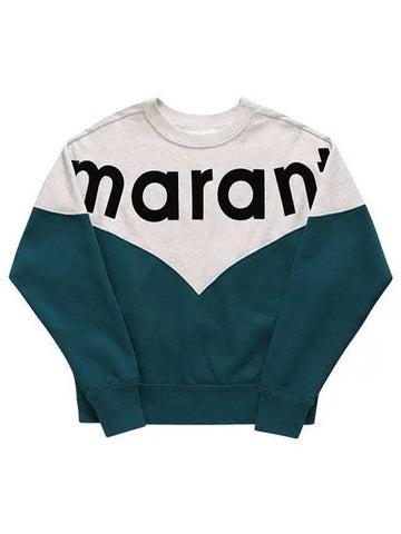 SW0006FA A1M08E 60TL HOUSTON two tone brushed women s sweatshirt 270631 1137323 - ISABEL MARANT - BALAAN 1