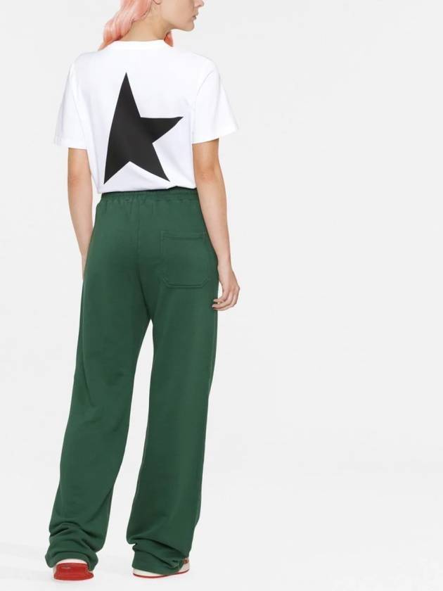 Star Logo Track Pants Green - GOLDEN GOOSE - BALAAN 3