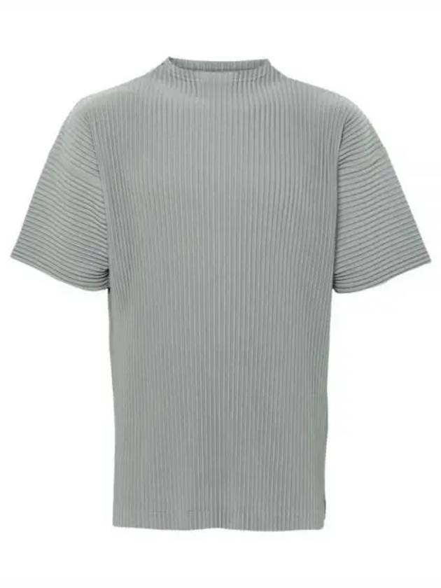 Pleats Short Sleeve T-Shirt Warm Grey - ISSEY MIYAKE - BALAAN 2