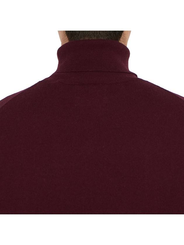 Enzo Logo Turtleneck Dark Plum - ISABEL MARANT - BALAAN 8