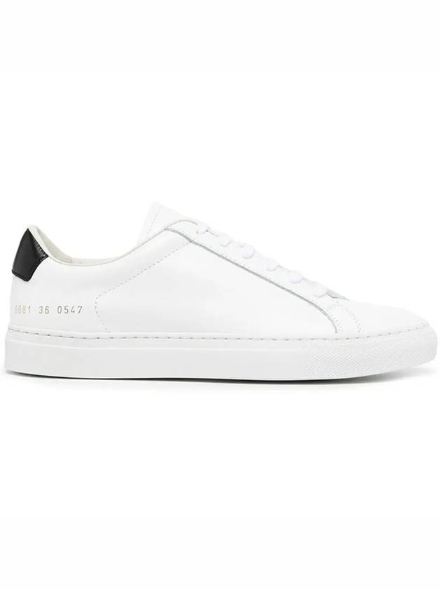 24SS Women's Retro Low Top Sneakers White 6081 0547 - COMMON PROJECTS - BALAAN 3