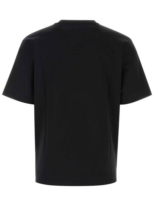 Tools Print Crew Neck Short Sleeve T-Shirt Black - FENDI - BALAAN 3