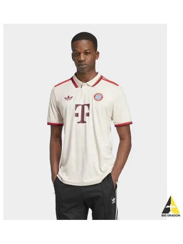 adidas FC Bayern 2425 Third Jersey Ivory Red IZ3129 - ADIDAS - BALAAN 1