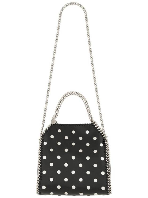 Studded Falabella mini tote bag black - STELLA MCCARTNEY - BALAAN 4