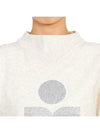 Moby Logo Print Sweatshirt Ecru - ISABEL MARANT - BALAAN 7