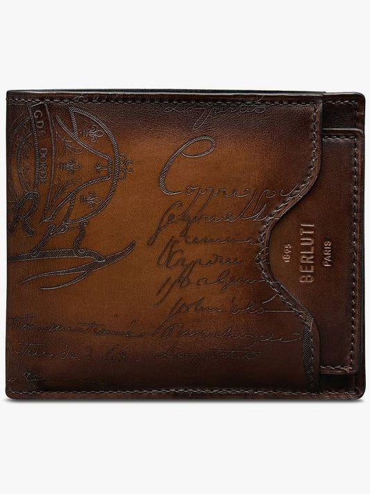 Makore Scritto leather wallet MAKORE_2IN1_NEO JOUR V2 - BERLUTI - BALAAN 1