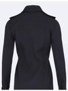 Stretch Wool Short Dress Black - BOTTEGA VENETA - BALAAN.
