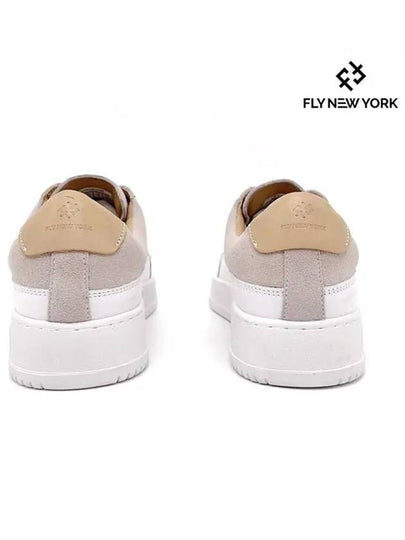 Central Suede Women s Sneakers Beige FNW2312 - FLYNEWYORK - BALAAN 2