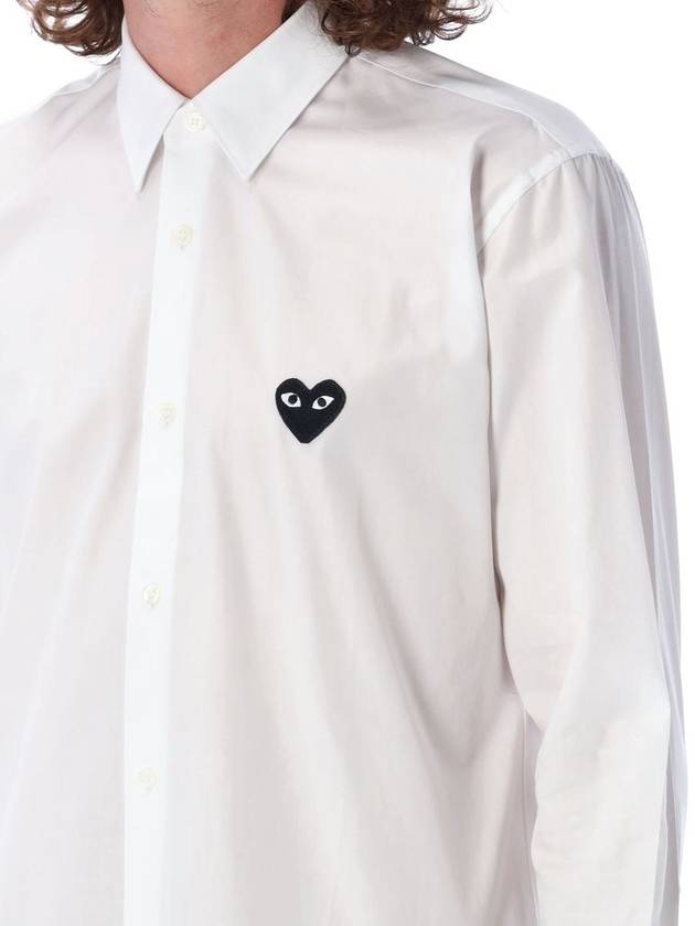 Comme Des Garçons Play Black Heart Shirt - COMME DES GARCONS PLAY - BALAAN 3