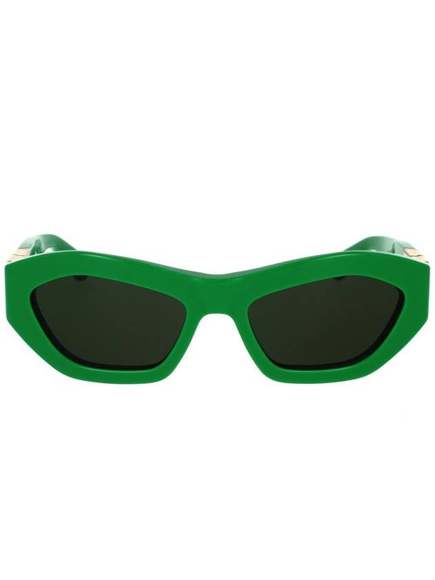 Sunglasses BV1221S 003 003 GREEN GREEN GREEN - BOTTEGA VENETA - BALAAN 2