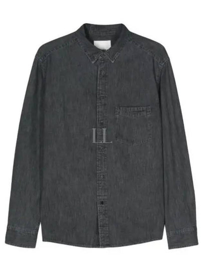 Chemise Denim Long Sleeve Shirt Grey - ISABEL MARANT - BALAAN 2