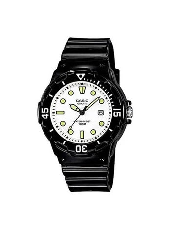 Women Rotary Bezel Watch Black - CASIO - BALAAN 1