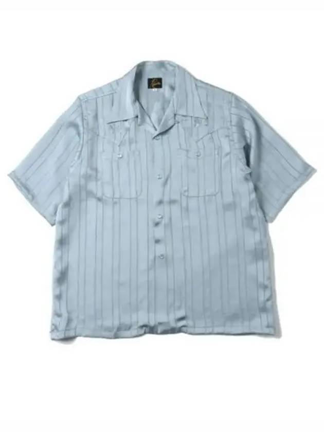 Cowboy One Up Shirt Blue OT202 Short Sleeve - NEEDLES - BALAAN 1