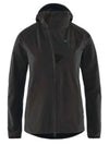 Women's Vanadis 2.0 Wind Stretch Zip-Up Jacket Raven - KLATTERMUSEN - BALAAN 1