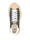 Blakey VL OG Sole Canvas Low Top Sneakers Green - MAISON MIHARA YASUHIRO - BALAAN 3