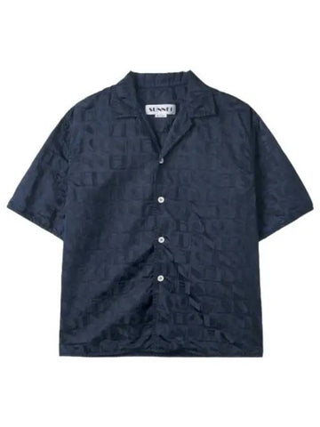 Regular short sleeve shirt dark navy - SUNNEI - BALAAN 1