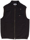 Stone Island logo embroidered sleeveless gilet - STONE ISLAND - BALAAN 1