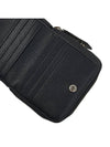 Grain Zipper Medium Gold Half Wallet Black - VIVIENNE WESTWOOD - BALAAN 10