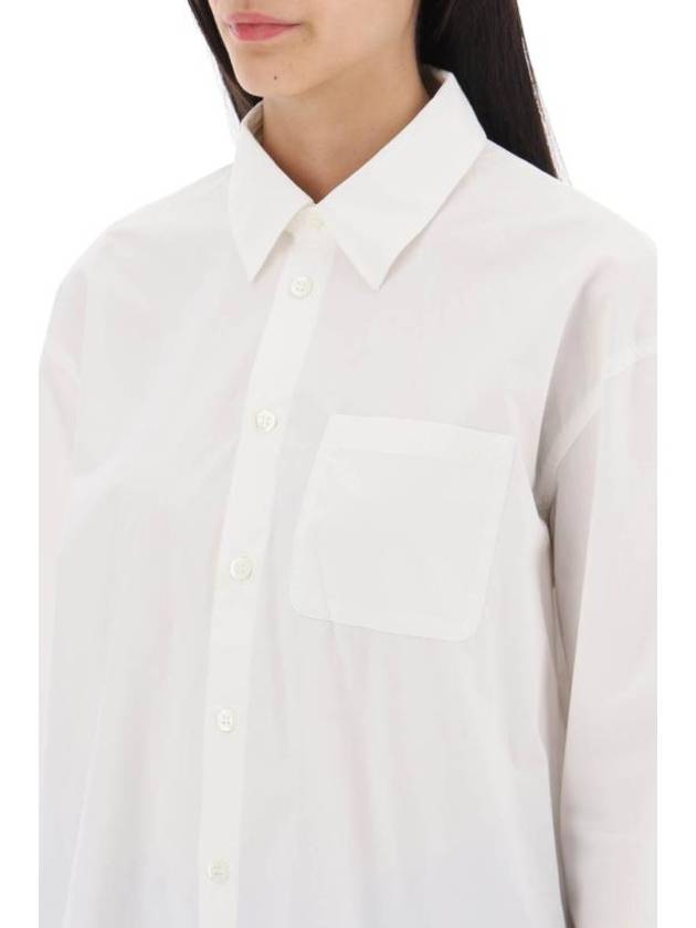 Boyfriend Long Sleeve Shirt White - A.P.C. - BALAAN 5