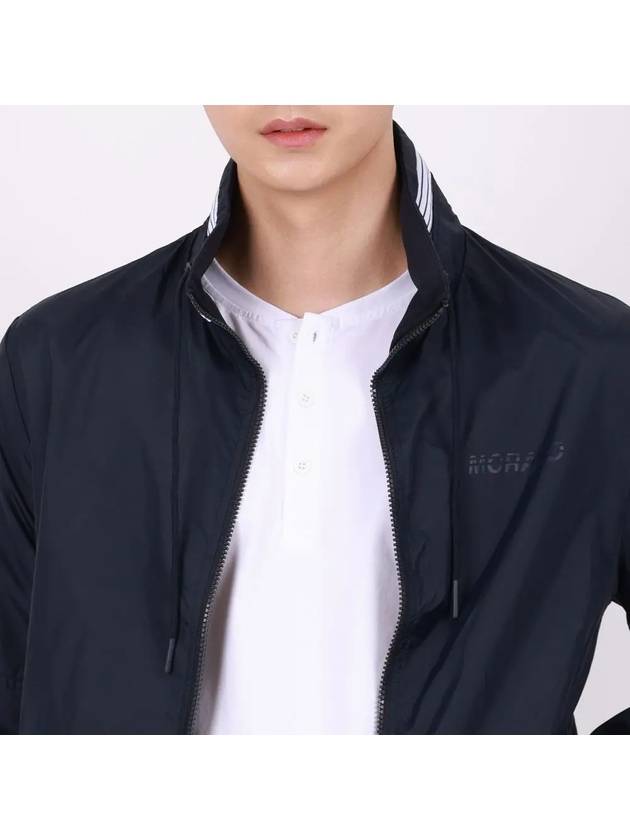 Navy zip-up windbreaker - IKALOOOK - BALAAN 8