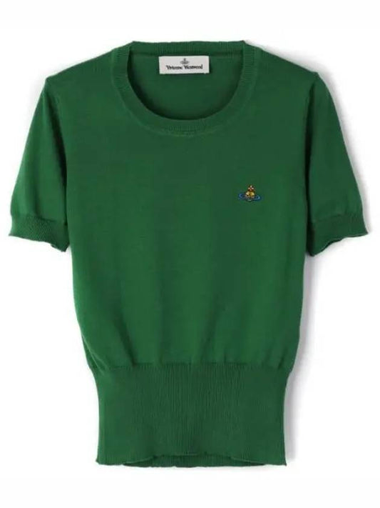 Bea Knit Top Green - VIVIENNE WESTWOOD - BALAAN.