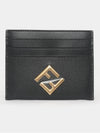 FF Diamond Card Wallet Black - FENDI - BALAAN 4