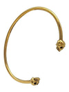 Twin Skull Bracelet Gold - ALEXANDER MCQUEEN - BALAAN 4