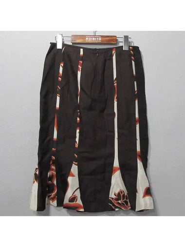 Smith Market Brown Skirt Women s Clothing - VALENTINO - BALAAN 1