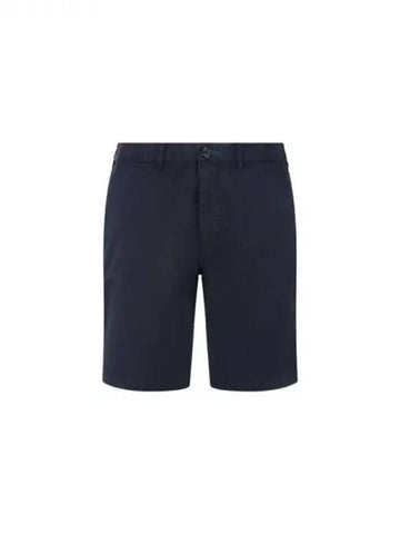 PS zebra embroidery stretch cotton shorts dark navy 270428 - PAUL SMITH - BALAAN 1