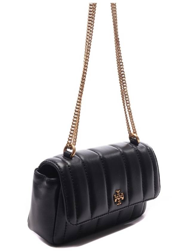 Kira Flap Mini Shoulder Bag Black - TORY BURCH - BALAAN 4