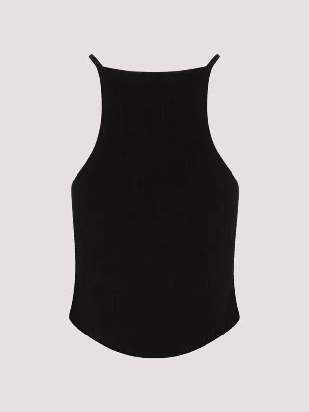 Holistic Ribbed Knit Sleeveless Black - COURREGES - BALAAN 3