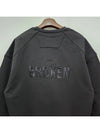 Embroidered Logo Sweatshirt Black - JUUN.J - BALAAN 8