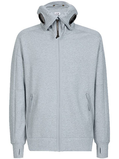 Diagonal Goggles Zip-Up Hoodie Grey - CP COMPANY - BALAAN 2