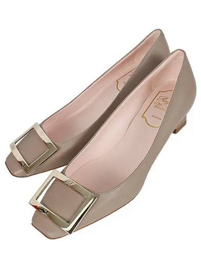 Trompette Metal Buckle Pumps Beige - ROGER VIVIER - BALAAN 2