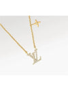 LV Iconic Crystal Necklace Gold - LOUIS VUITTON - BALAAN 5