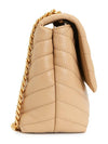 Kira Chevron Convertible Strap Small Shoulder Bag Desert Dune - TORY BURCH - BALAAN 4