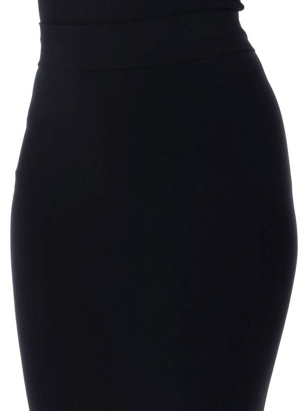 SCULPTING JERSEY MIDI SKIRT - ANDREADAMO - BALAAN 3