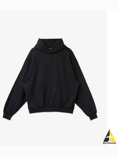 Medium Fit Hoodie Black - BALENCIAGA - BALAAN 2