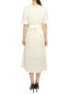 Priamo Short Sleeve Long Dress Ivory - MAX MARA - BALAAN 4