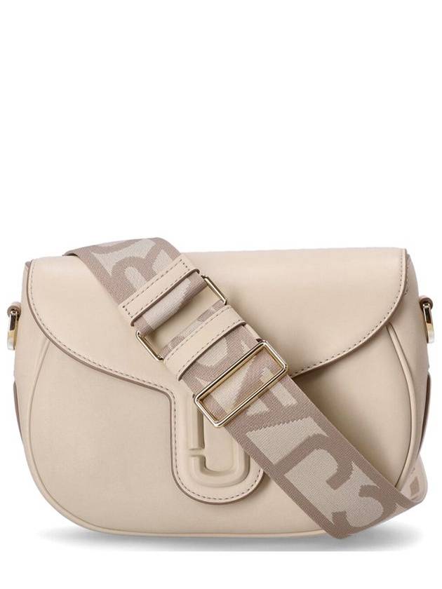 J Mark Saddle Logo Strap Cross Bag Cloud White - MARC JACOBS - BALAAN 2