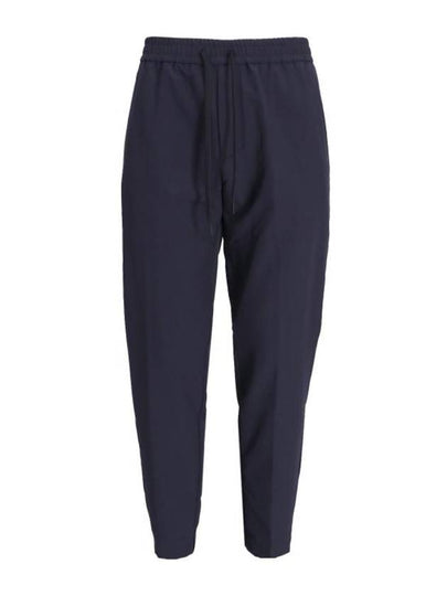 Tapered Fit Jogger Track Pants Dark Blue - HUGO BOSS - BALAAN 2