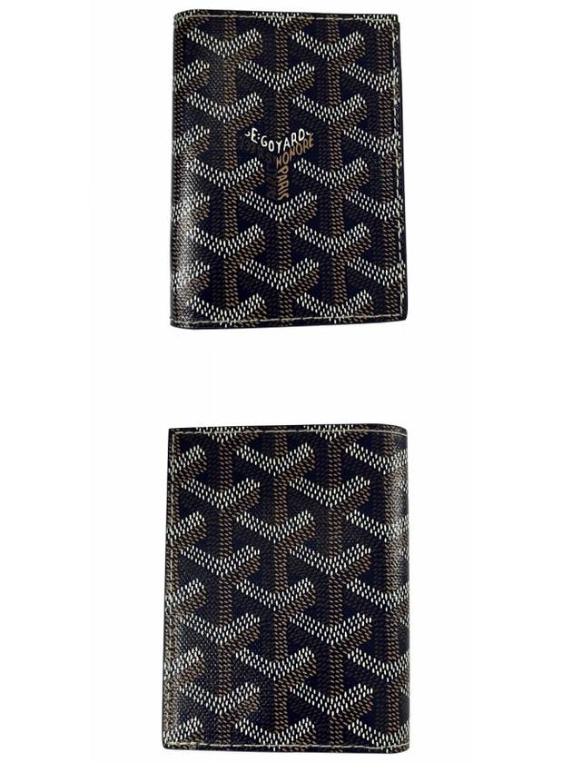 APMMARC212 SaintMarc Card Wallet Blue Marine Wallet TEO - GOYARD - BALAAN 4