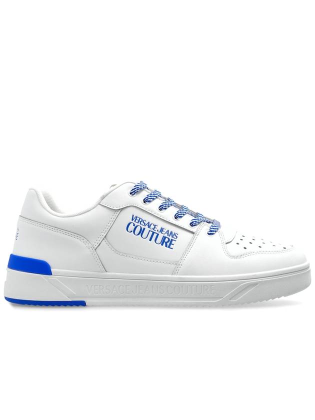 Versace Jeans Couture Sneakers With Logo, Men's, White - VERSACE - BALAAN 1