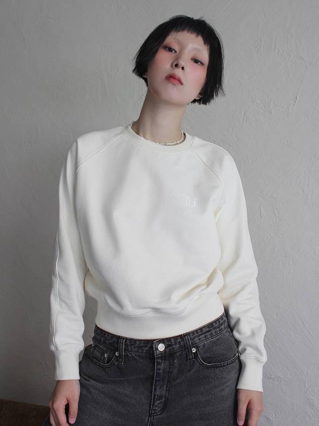 Symbol Logo Sweatshirt IVORY - RUBATI - BALAAN 5