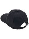 Embroidery Logo Baseball Ball Cap Black - DOLCE&GABBANA - BALAAN 4