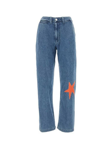 Star Straight Jeans Blue - MARNI - BALAAN 1