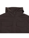 Elden Technical Fabric Jacket Marble Brown - LORO PIANA - BALAAN 5