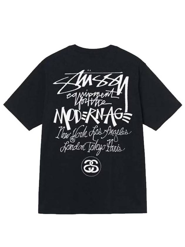 modern age t shirt black women - STUSSY - BALAAN 1